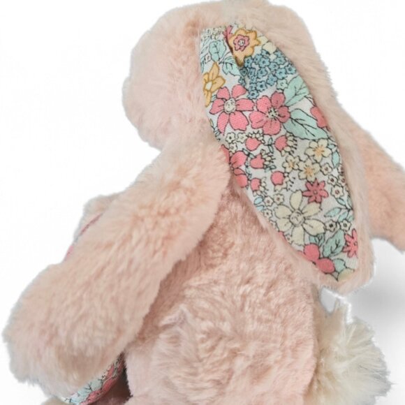 Jellycat Blossom Bashful Bunny Plush Small Pink Floral Ears Stuffed Animal - Picture 6 of 16
